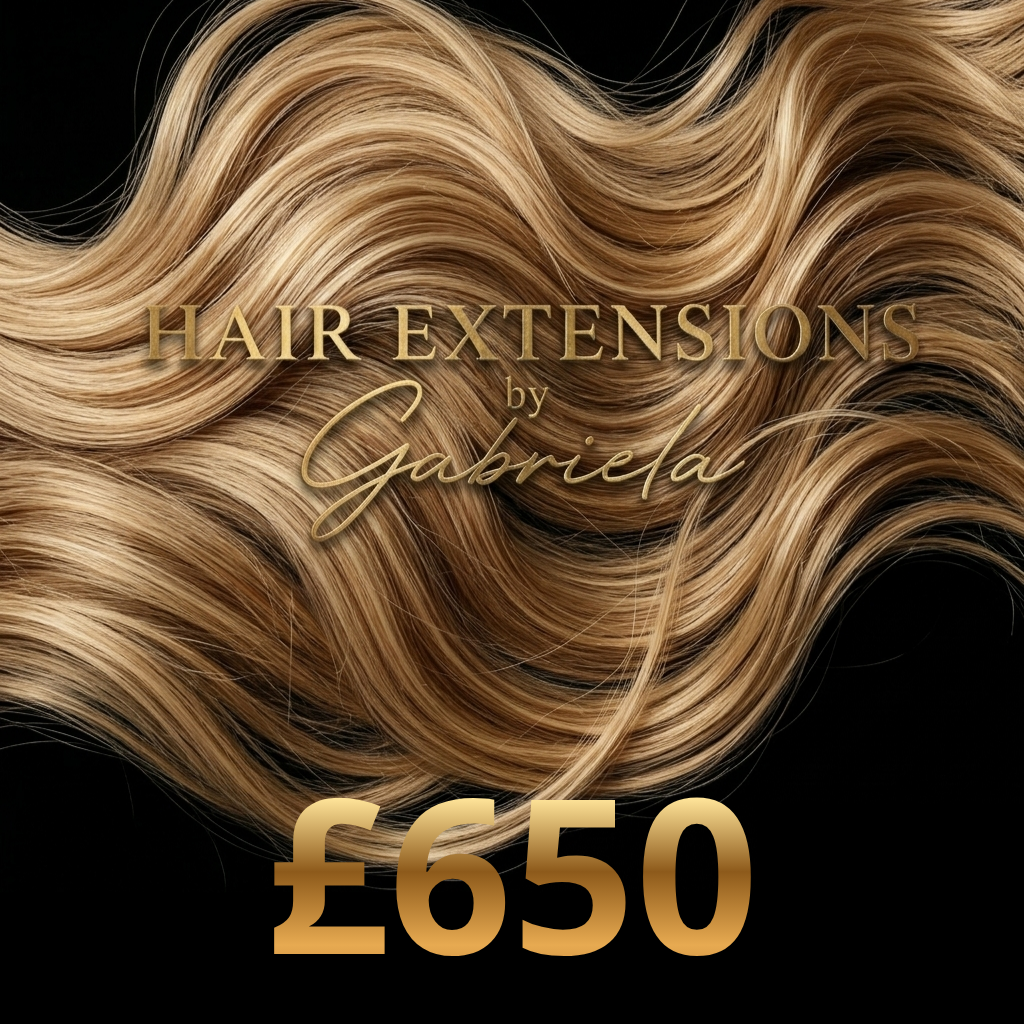 Premium Natural Hair Extensions with First Application Included – Hair Extensions by Gabriela