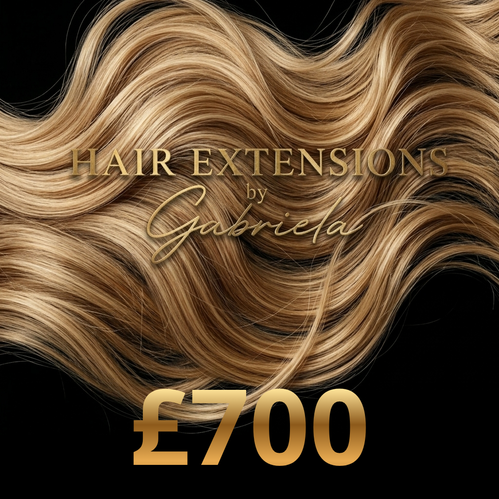 Premium Natural Hair Extensions with First Application Included – Hair Extensions by Gabriela